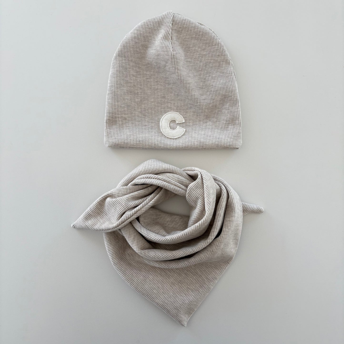 Set Beanie ohne Umschlag & Halstuch