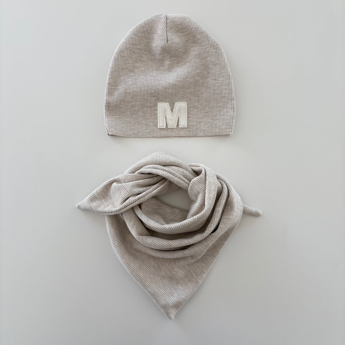 Set Sommer Beanie einlagig & Halstuch