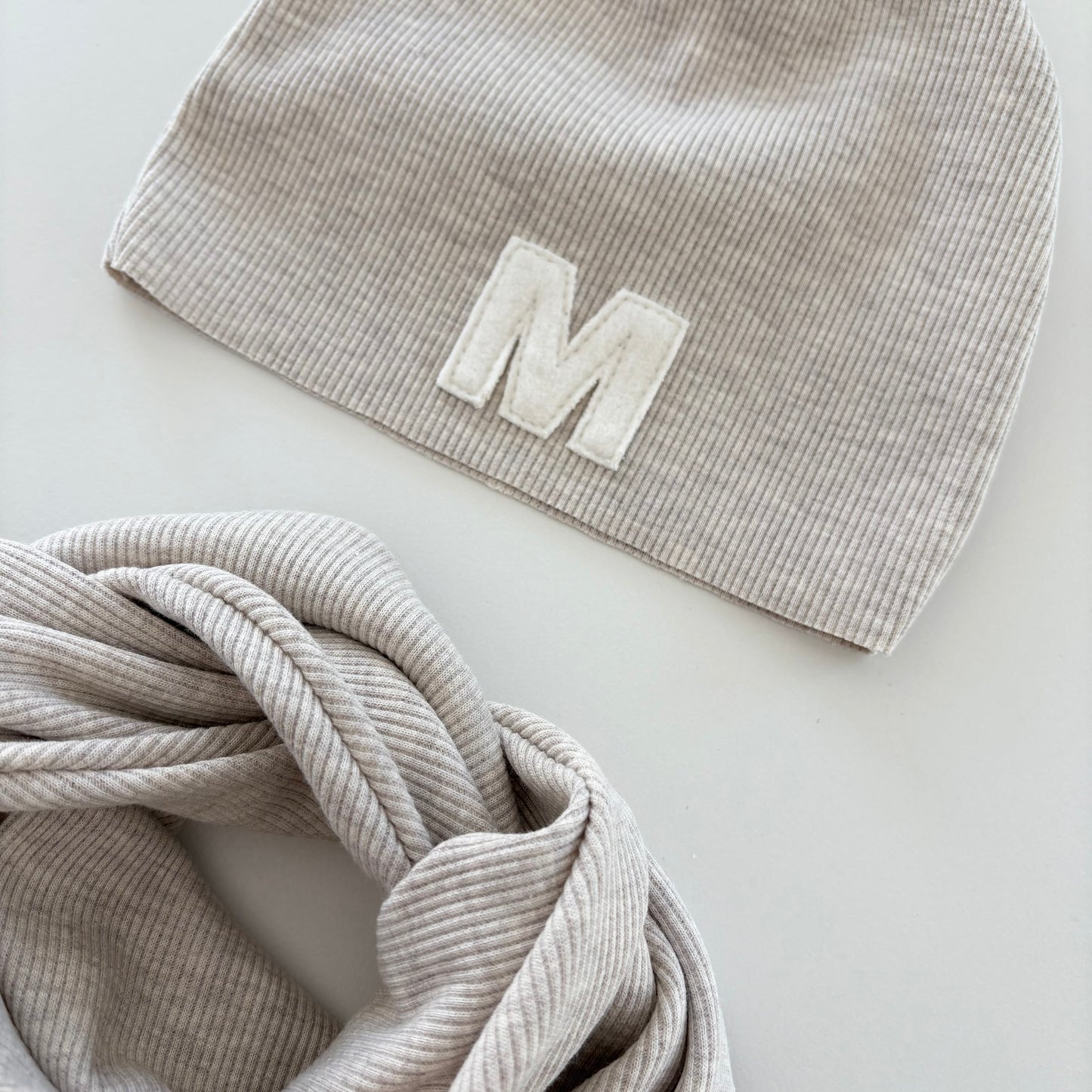 Set Sommer Beanie einlagig & Halstuch