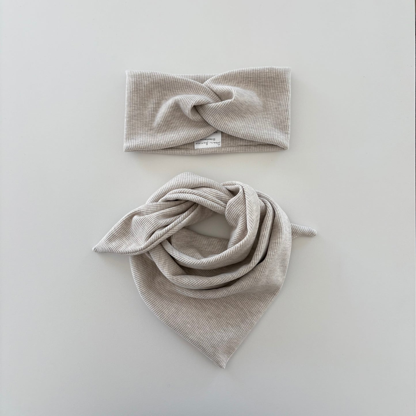 Set Stirnband Twist & Halstuch