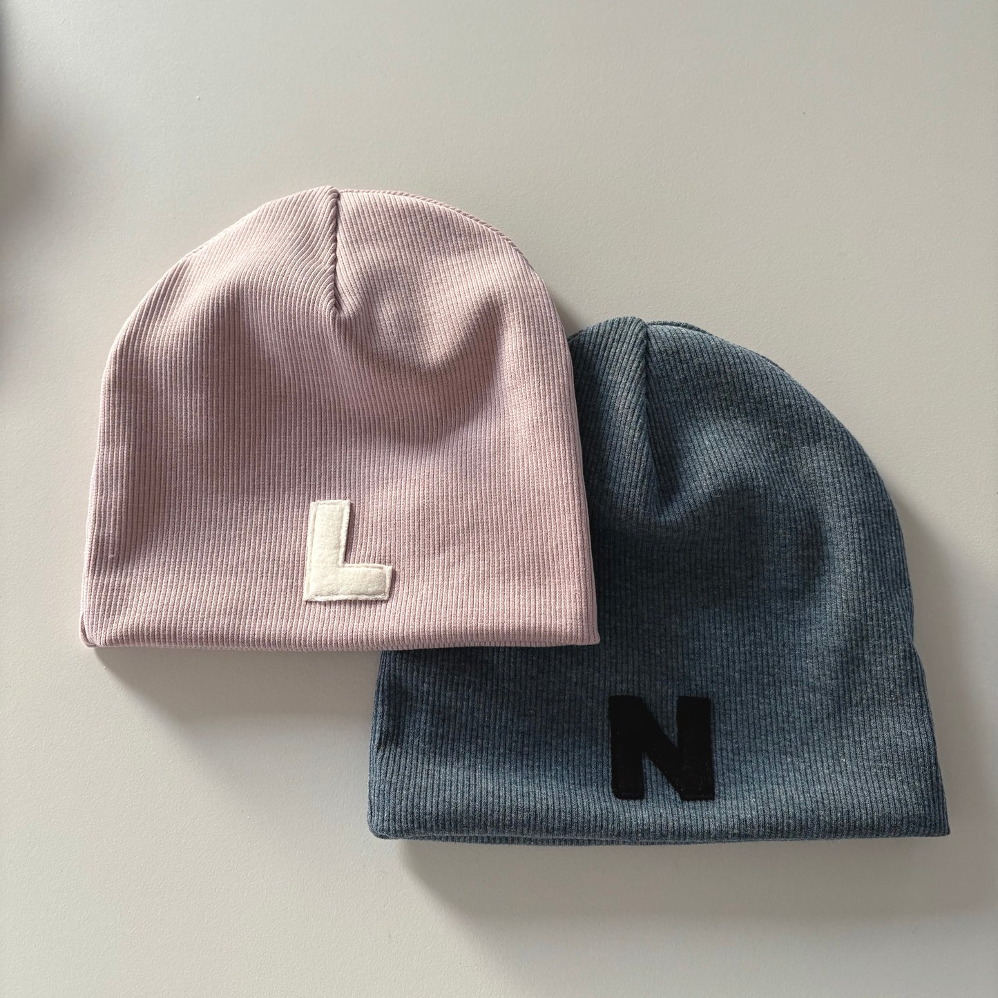 Initialen Beanie ohne Umschlag
