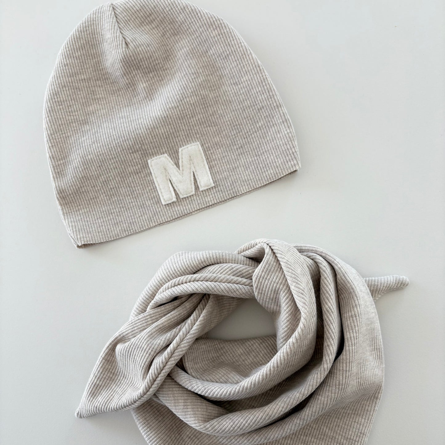 Set Sommer Beanie einlagig & Halstuch