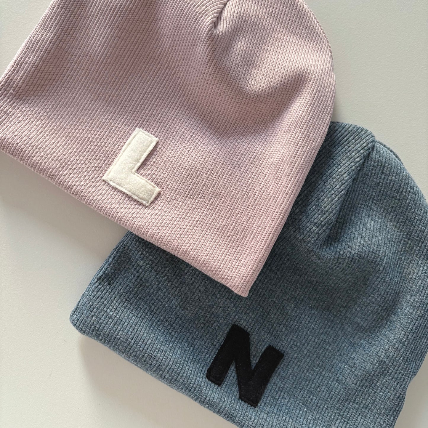 Initialen Beanie ohne Umschlag