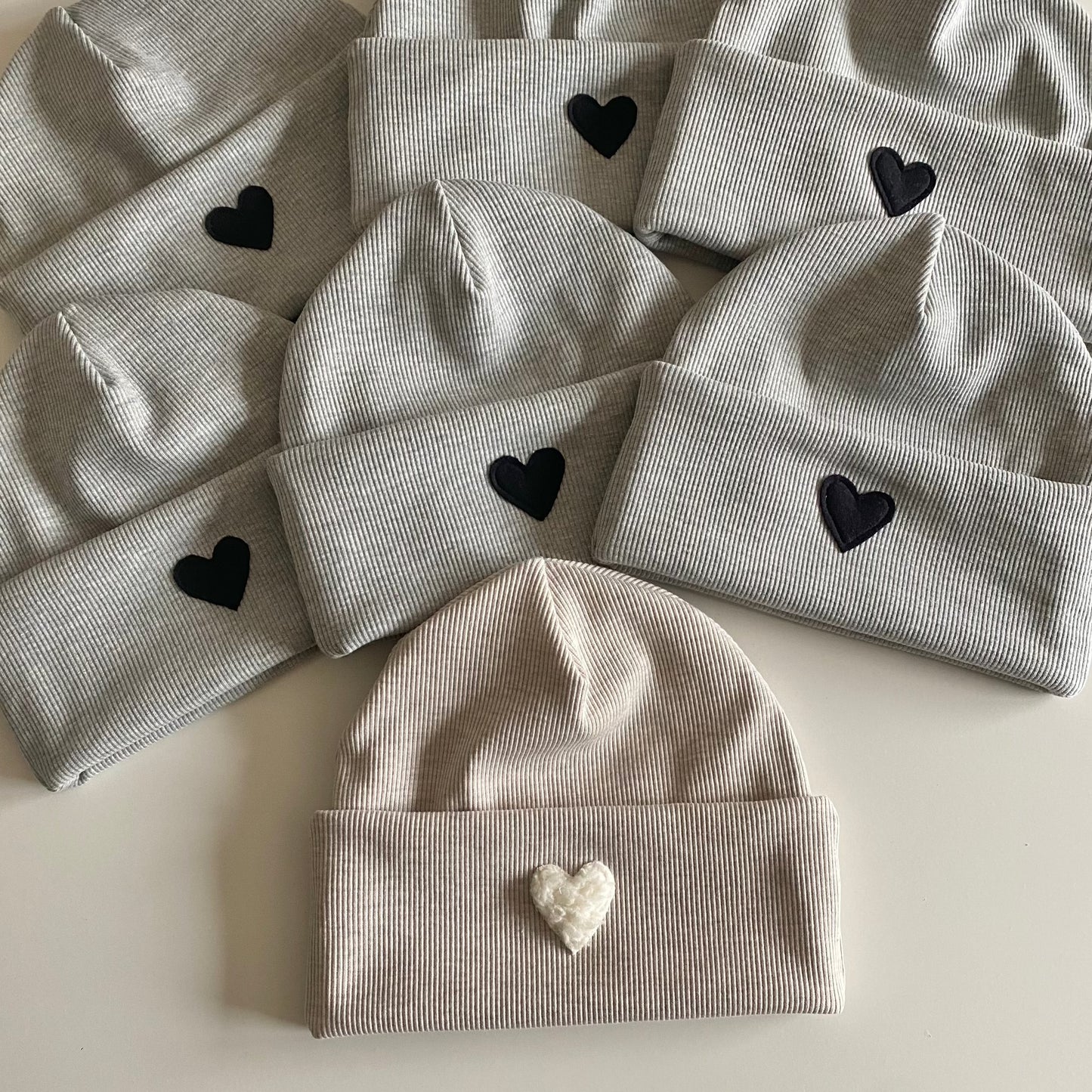 Herz Beanie