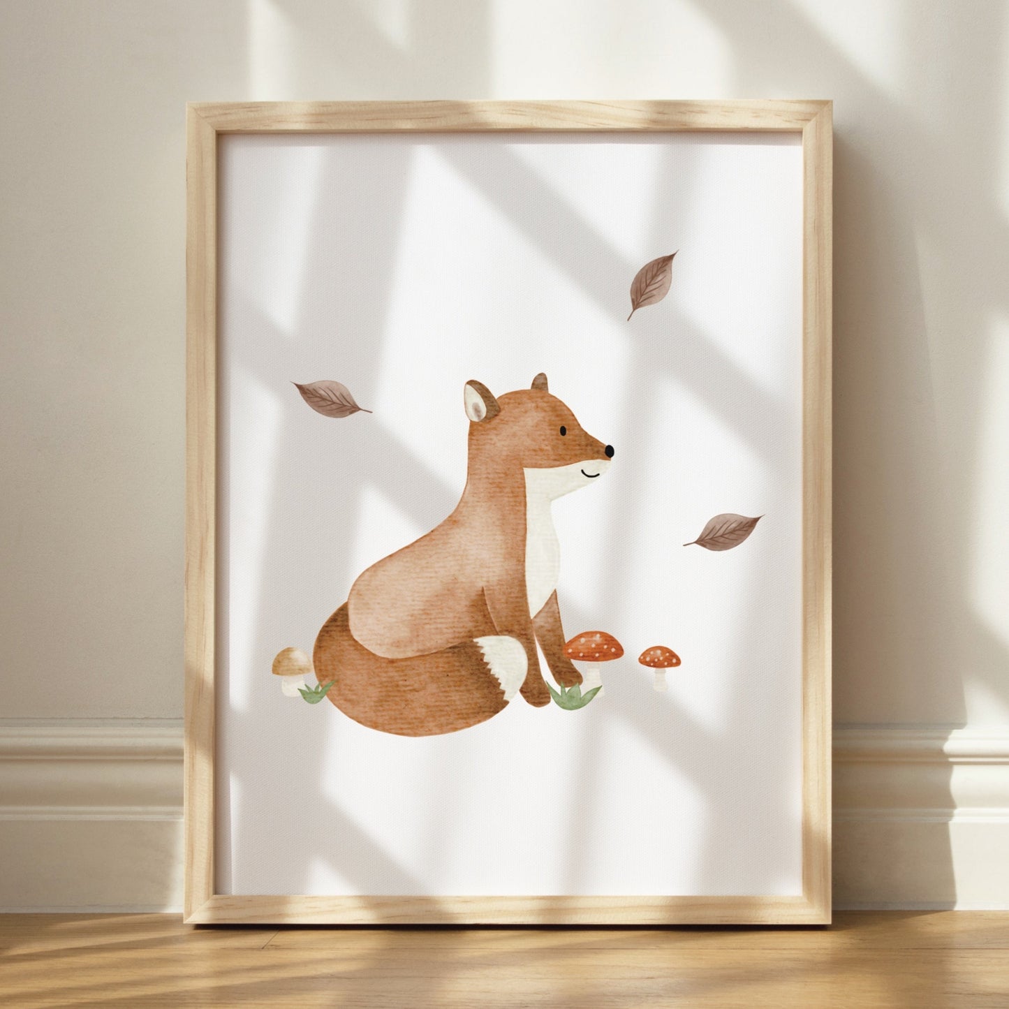 Poster A3 "Leaf Rain"