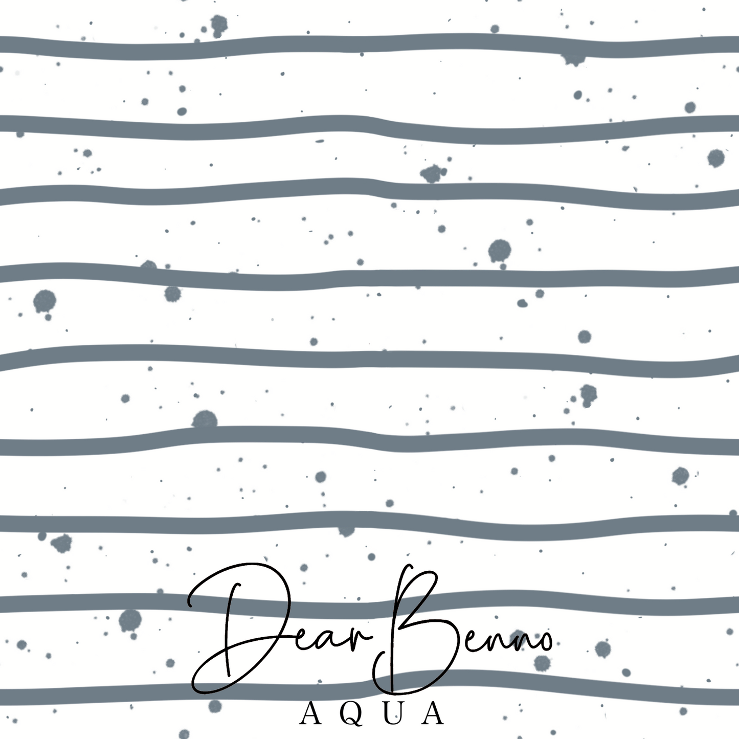 Combination design - Waves Sprinkle on white