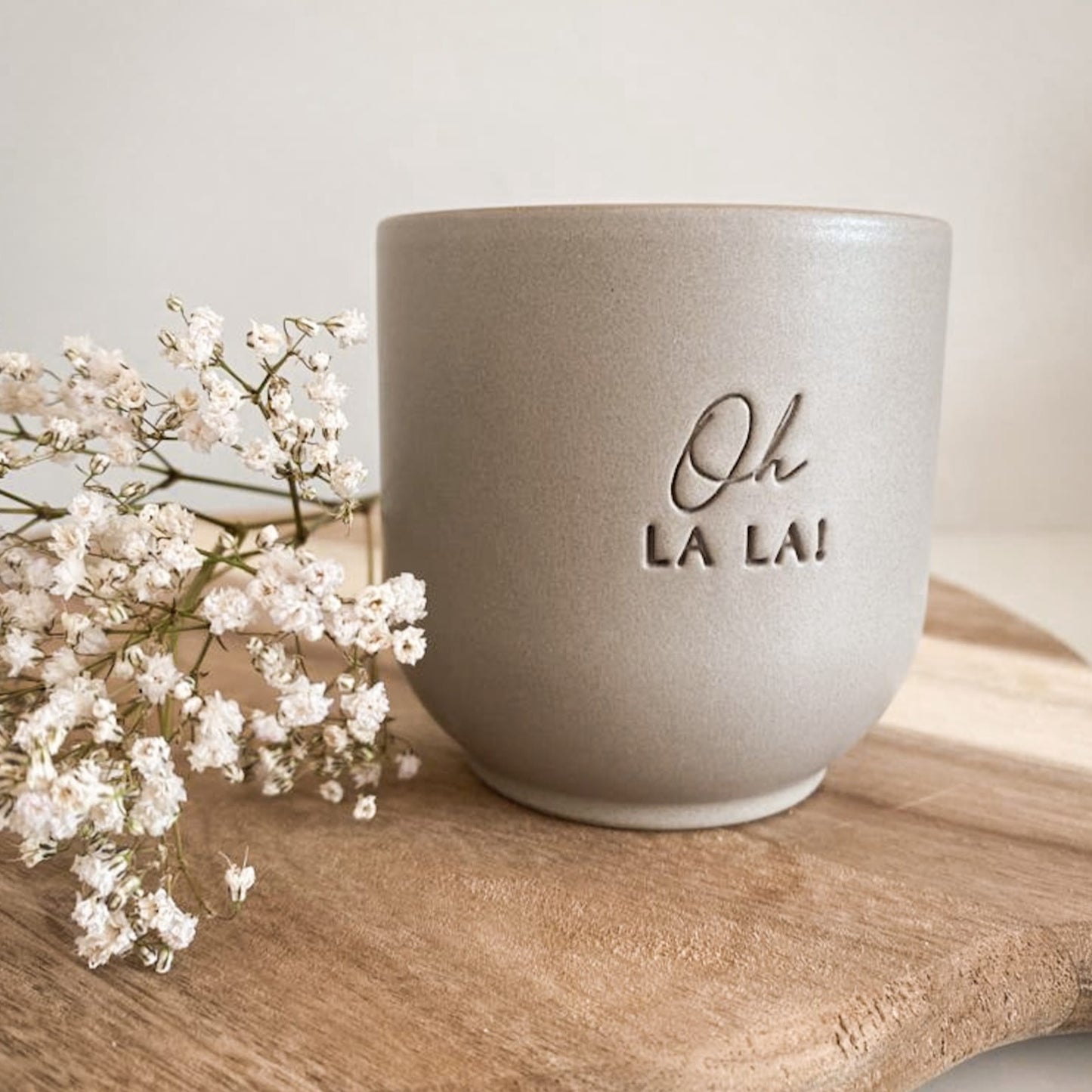 Ceramic mug "Oh la la" 200ml