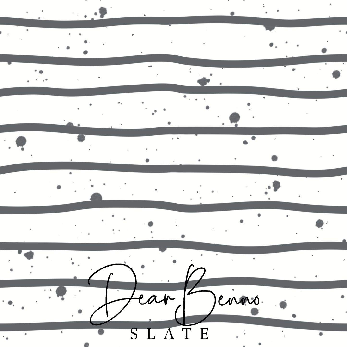 Combination design - Waves Sprinkle on white