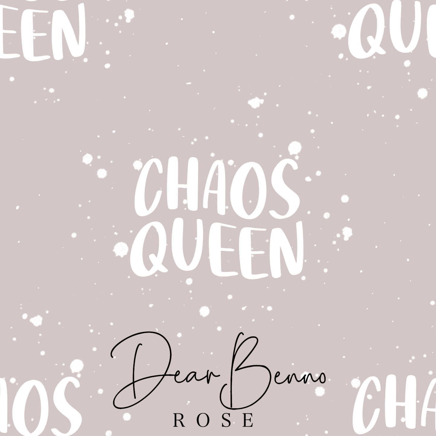 Fabric design "Chaos Queen" UNI not exclusive