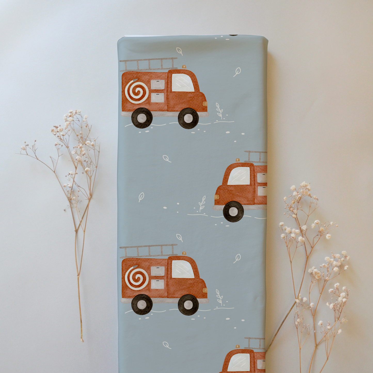 Fabric design "Fire Truck" not exclusive