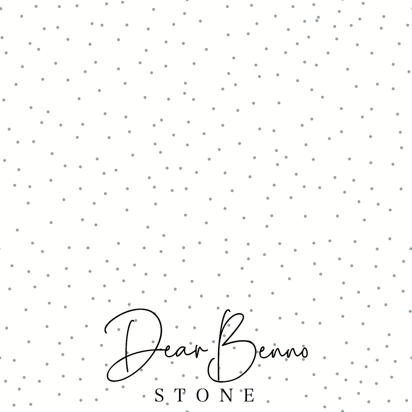 Combination design - small dots on white