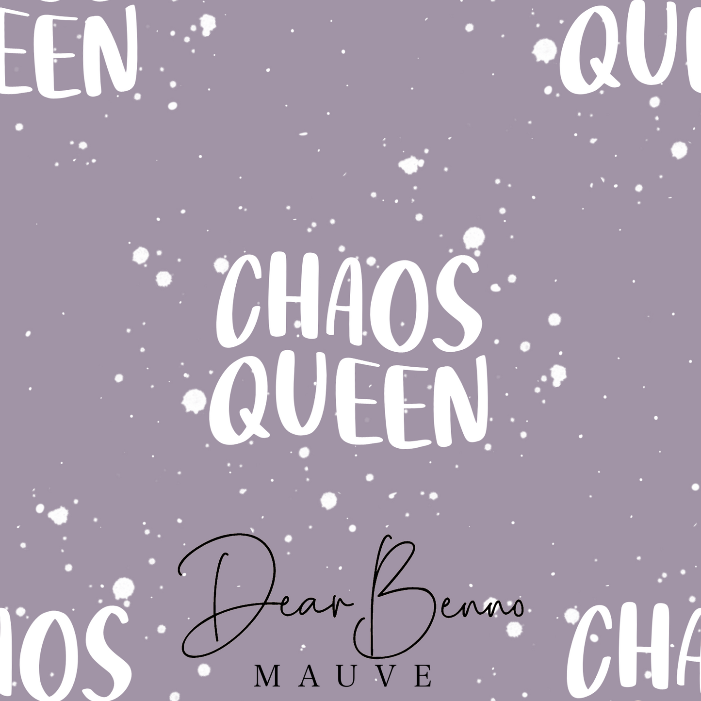 Fabric design "Chaos Queen" UNI not exclusive