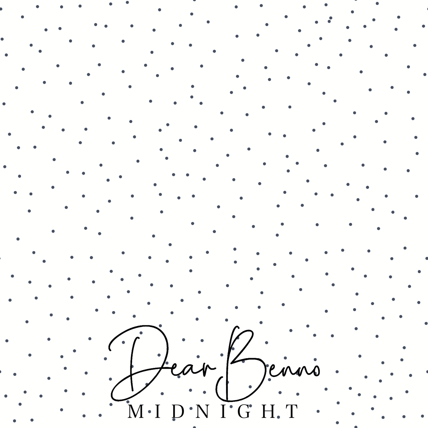 Combination design - small dots on white
