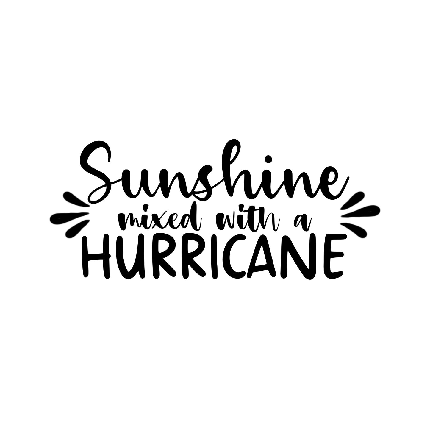 Sunshine mixed with a hurricane PNG file
