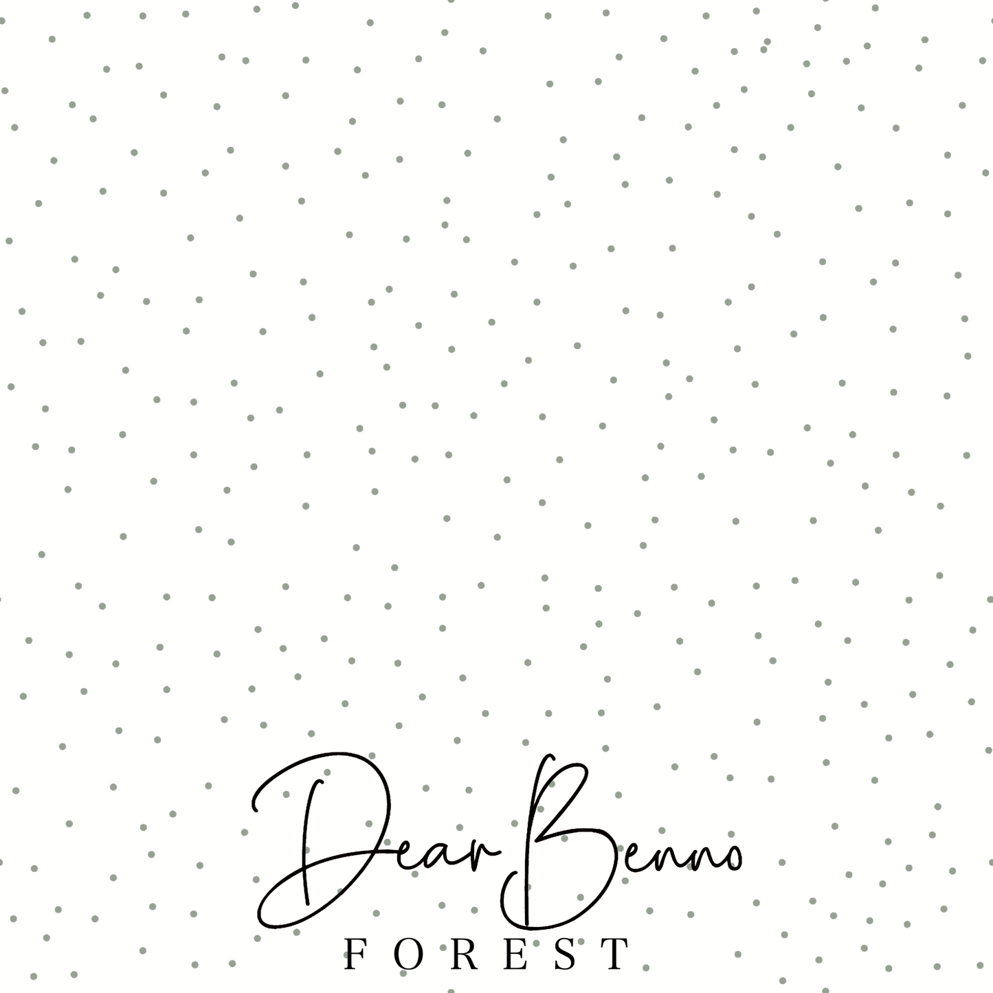 Combination design - small dots on white