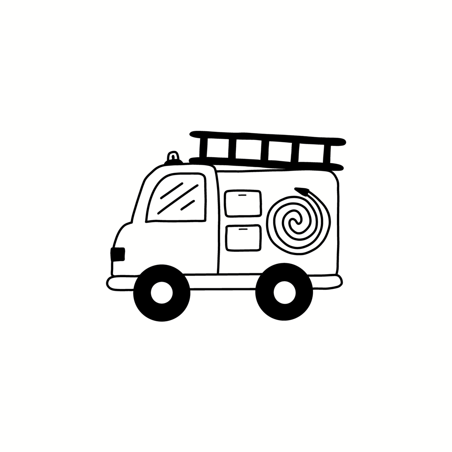 Fire truck PNG file