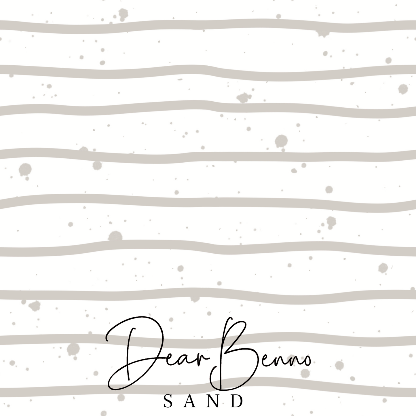 Combination design - Waves Sprinkle on white