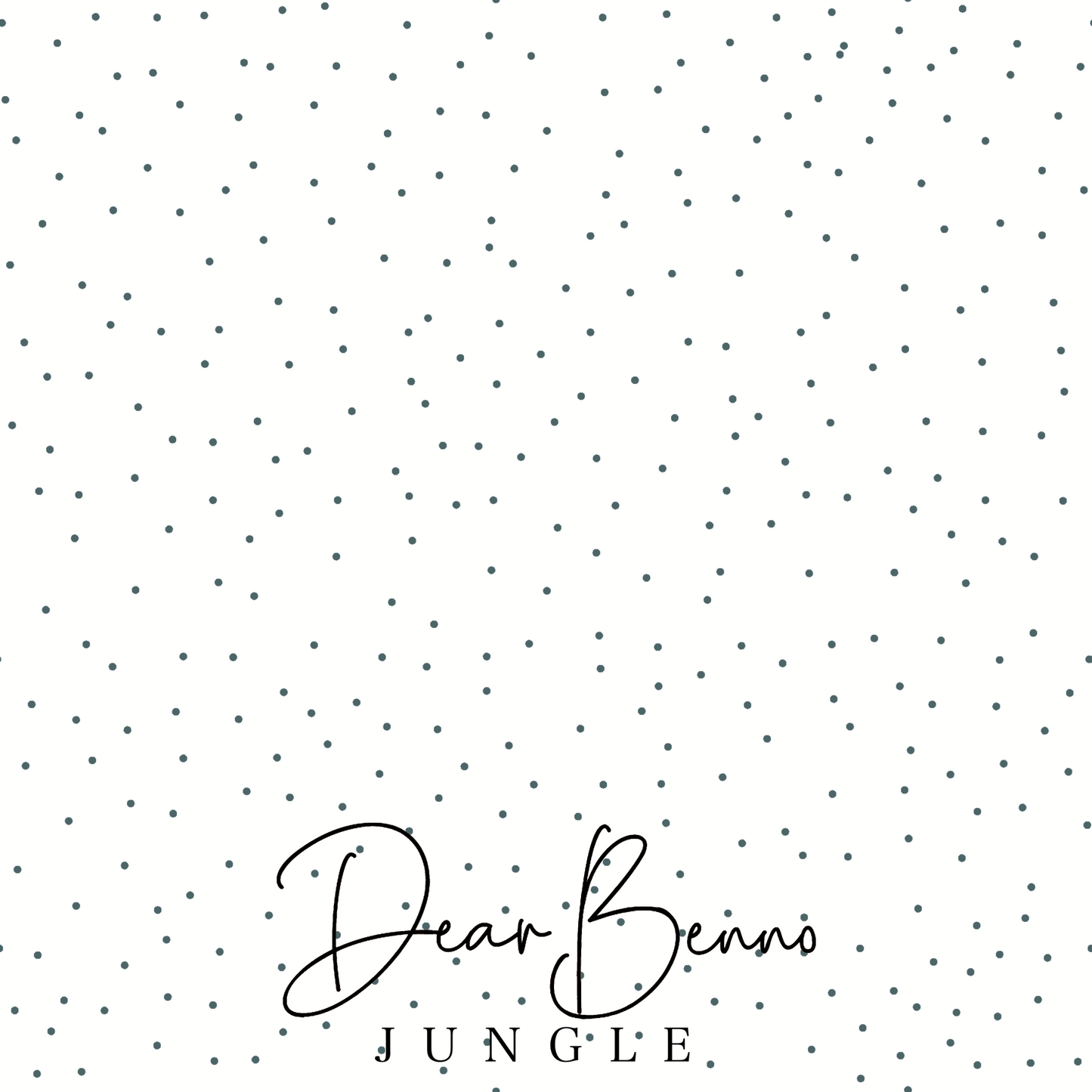 Combination design - small dots on white
