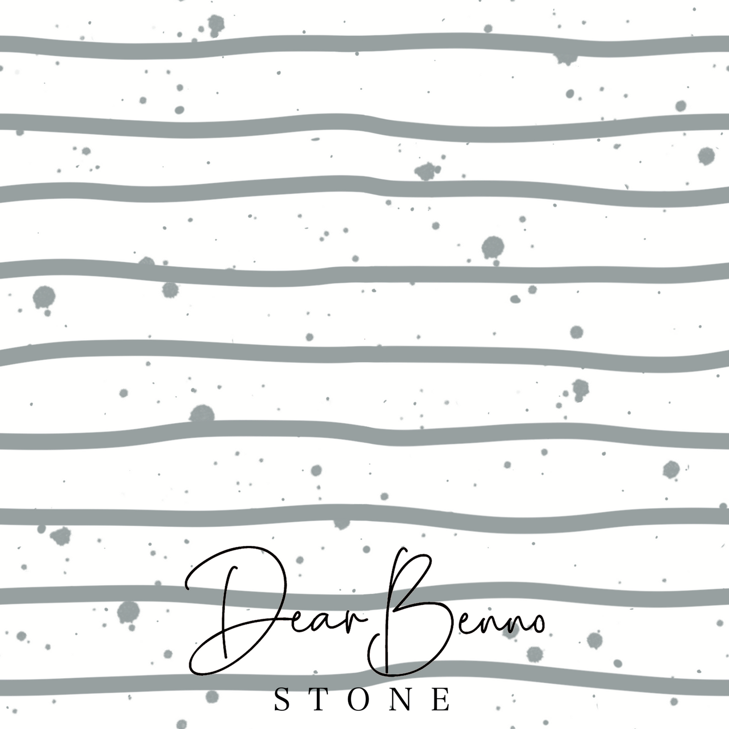 Combination design - Waves Sprinkle on white