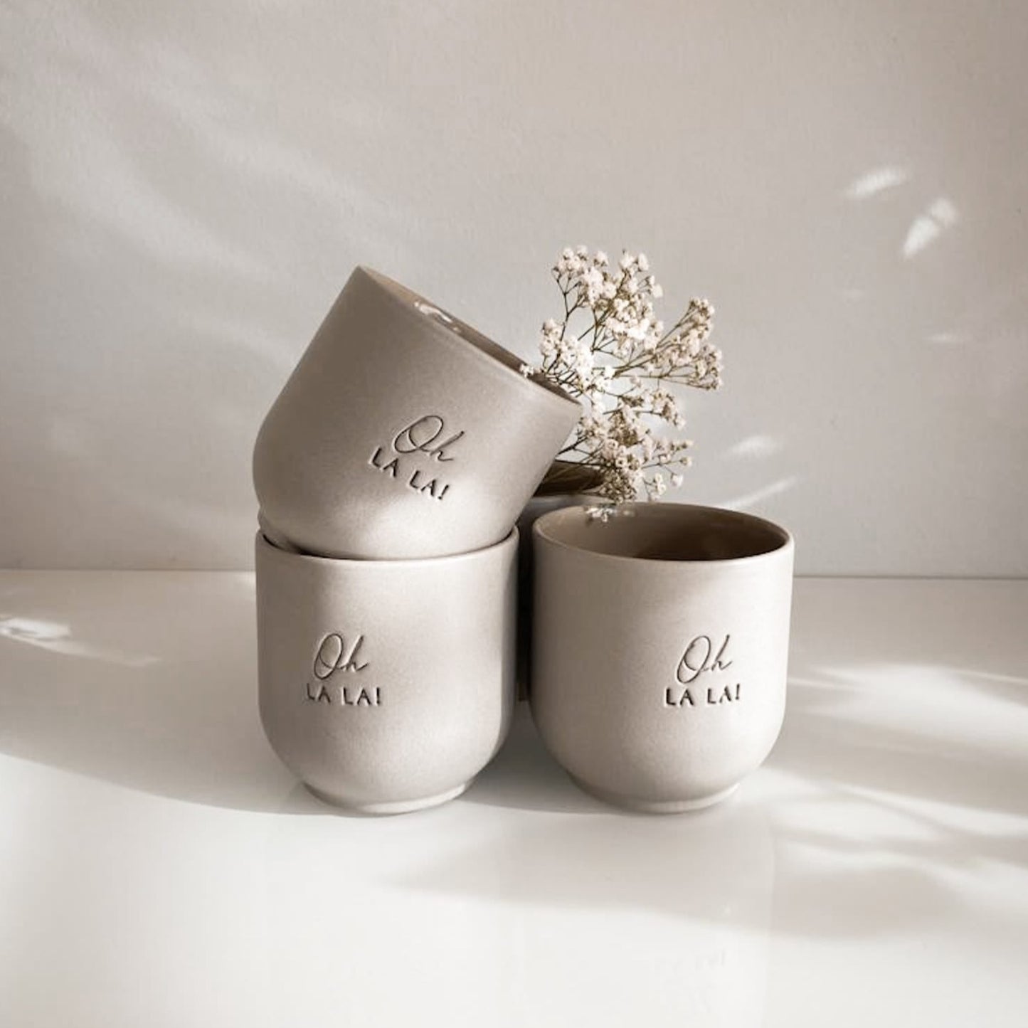 Ceramic mug "Oh la la" 200ml