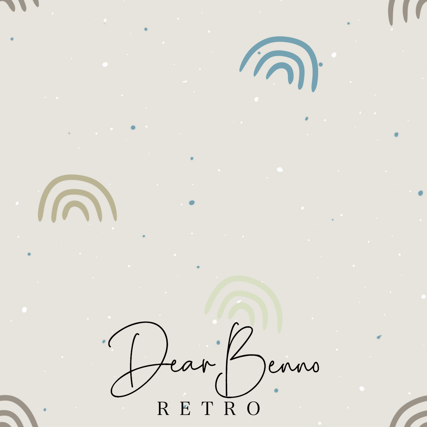 Fabric design "Rainbows" not exclusive