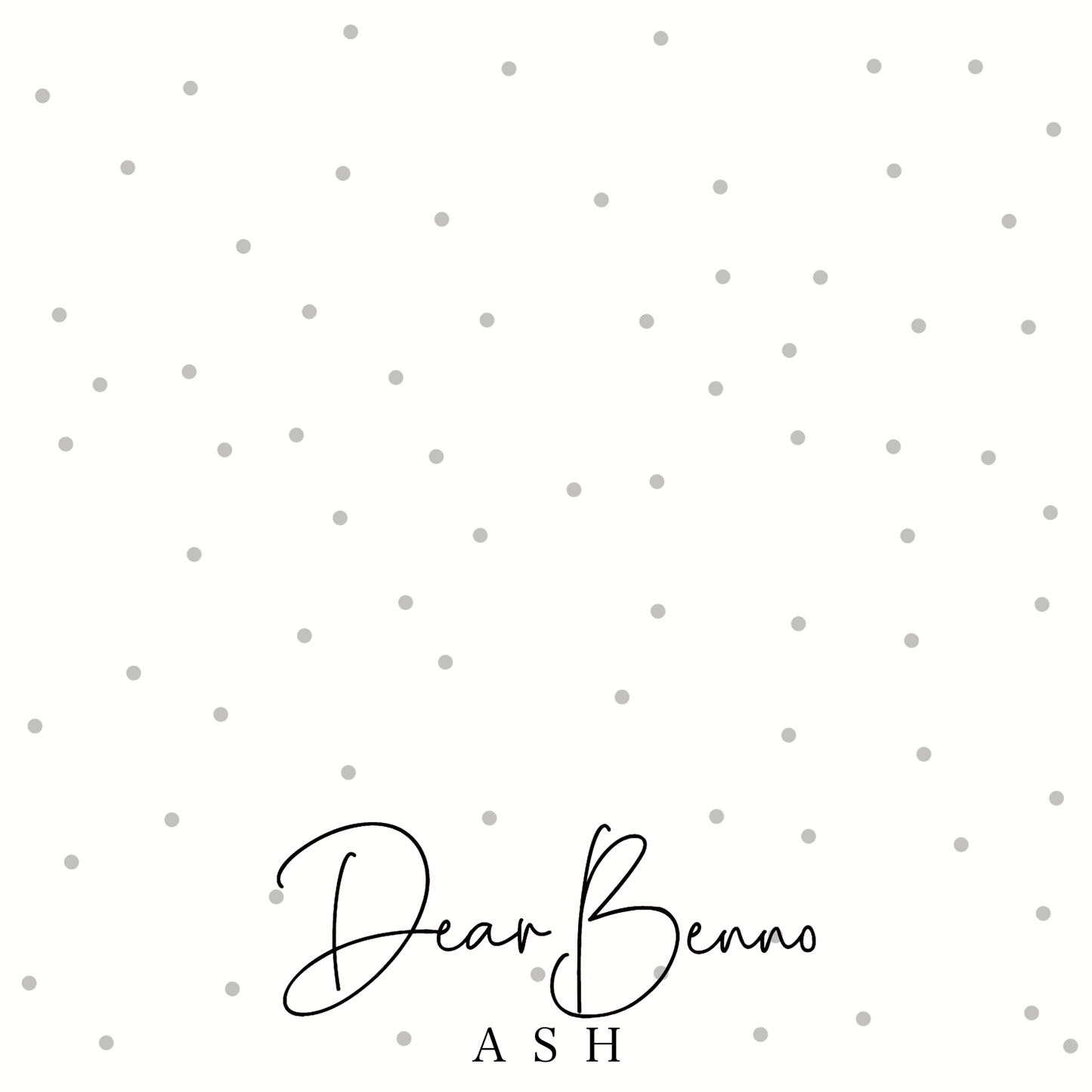 Combination design - dots on white