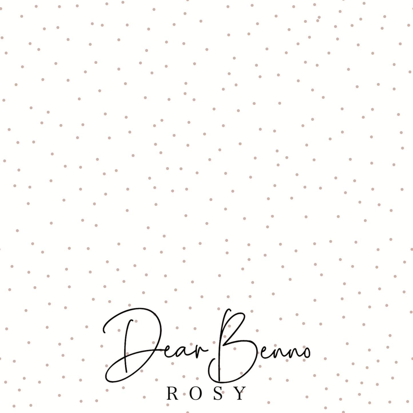 Combination design - small dots on white