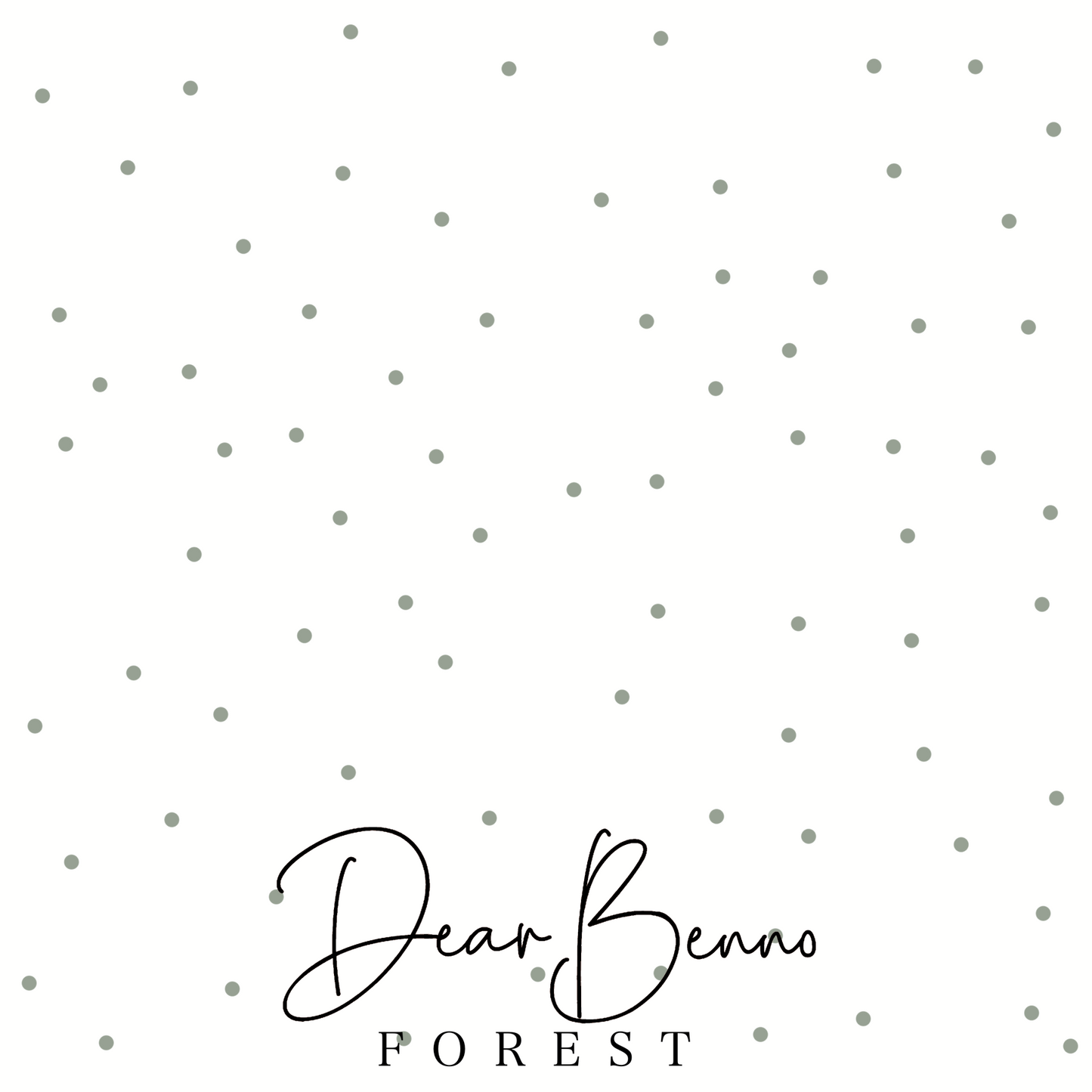Combination design - dots on white