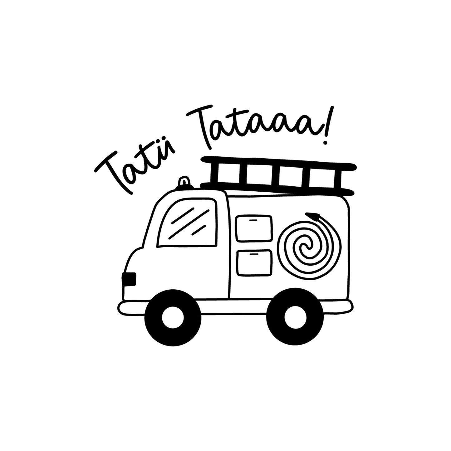 Tatü Tataaa Fire Engine PNG file