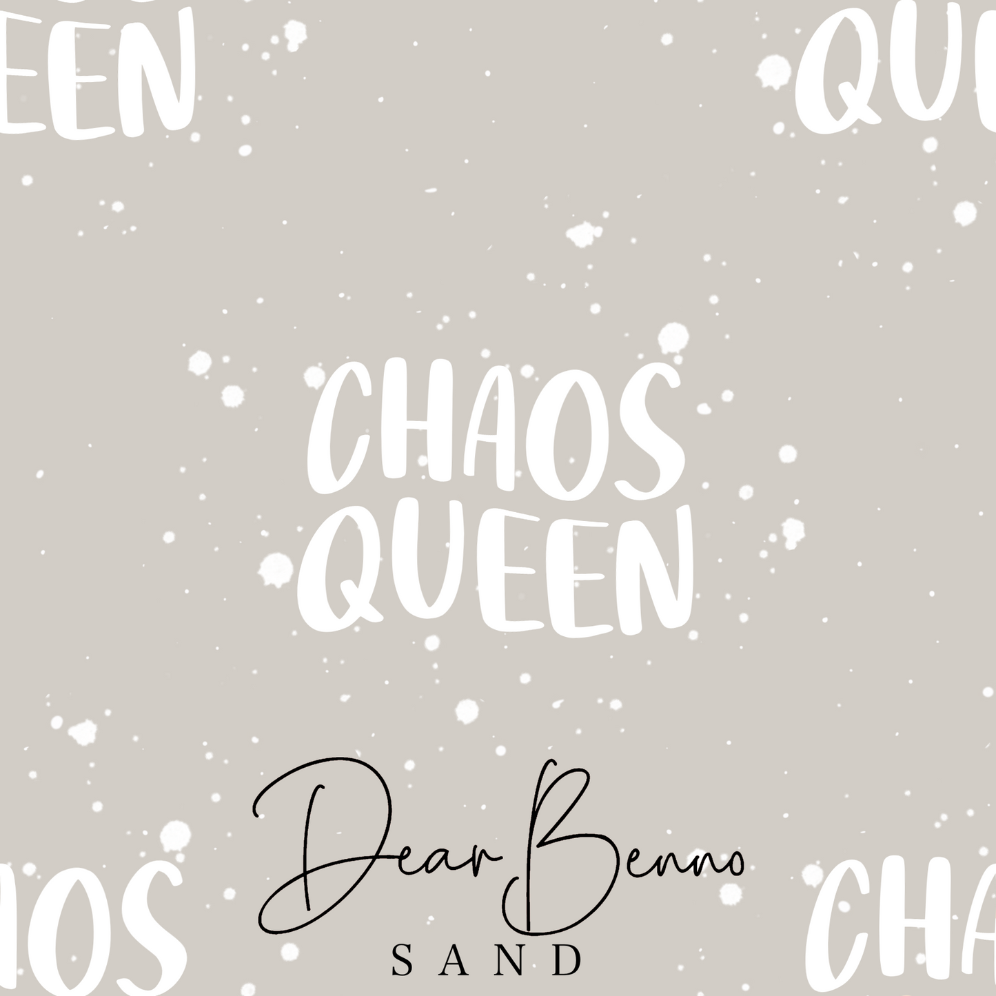 Fabric design "Chaos Queen" UNI not exclusive