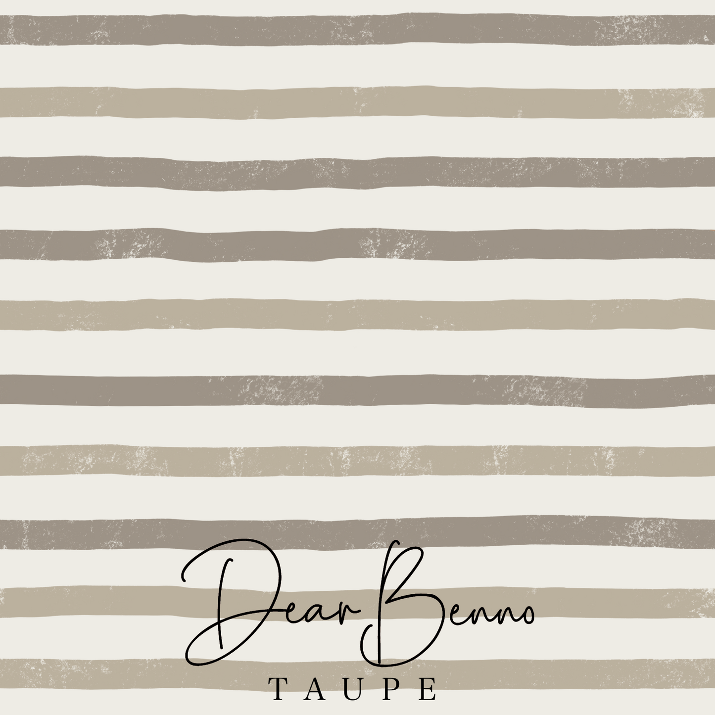 Combination design - Two Color Stripes on Cream