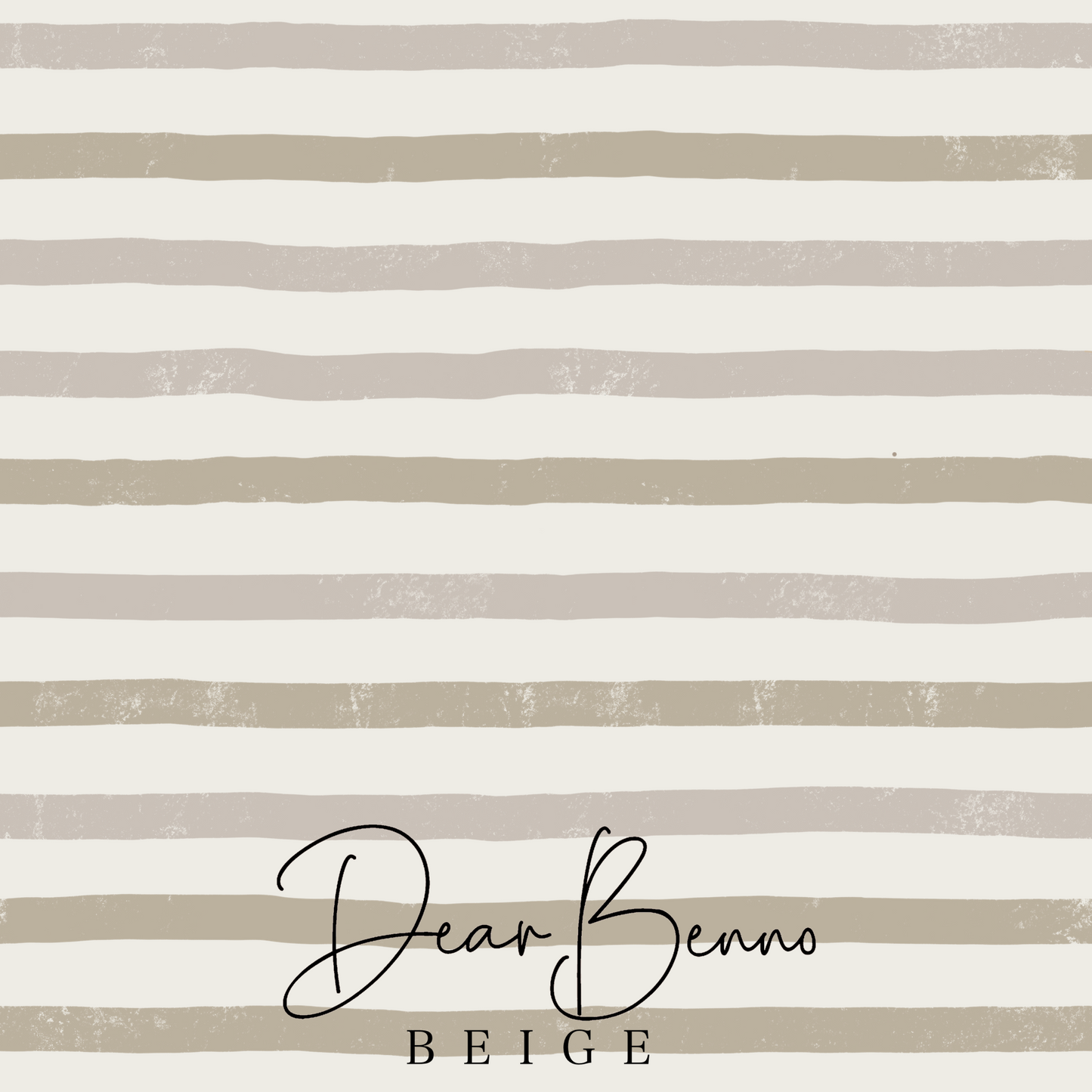 Combination design - Two Color Stripes on Cream