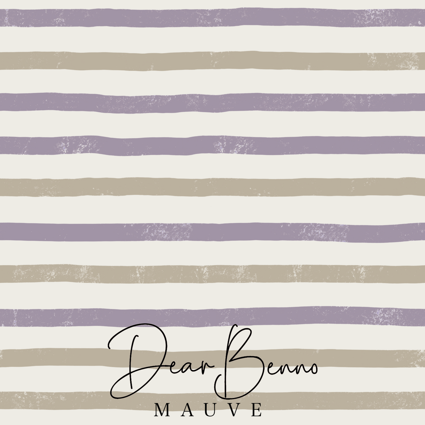 Combination design - Two Color Stripes on Cream
