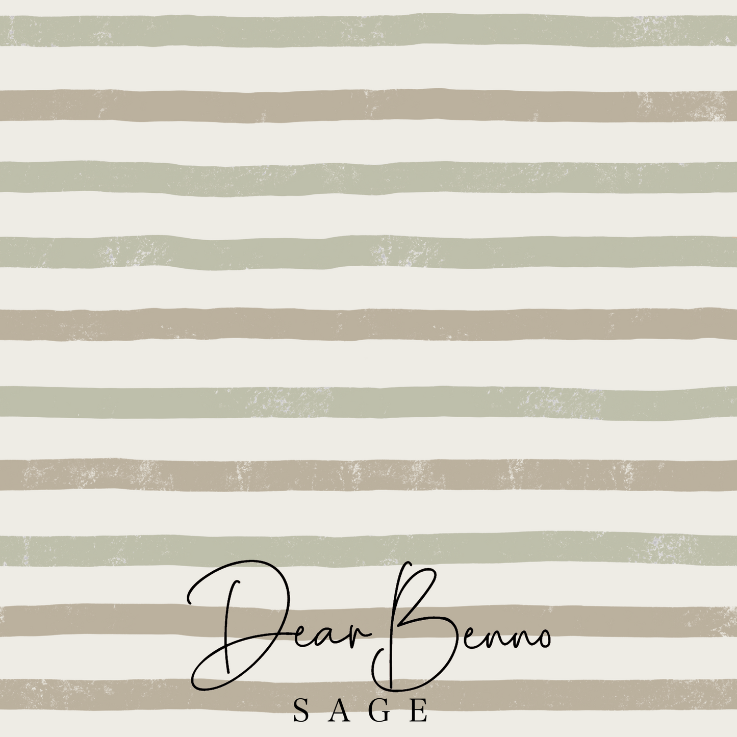 Combination design - Two Color Stripes on Cream