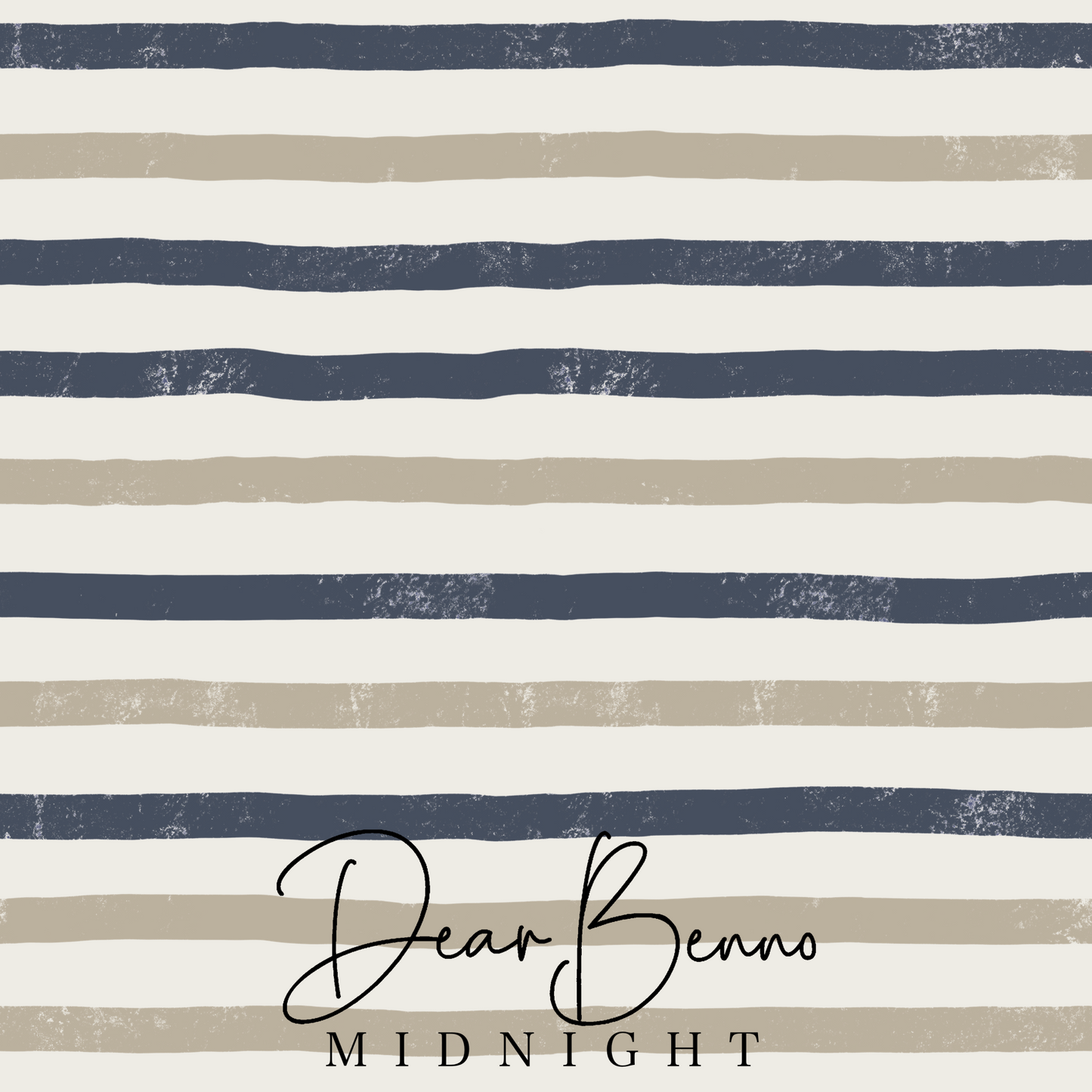 Combination design - Two Color Stripes on Cream