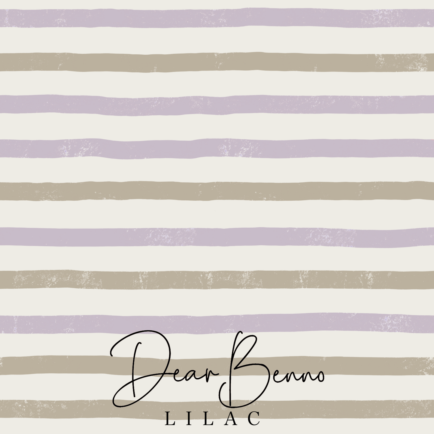 Combination design - Two Color Stripes on Cream