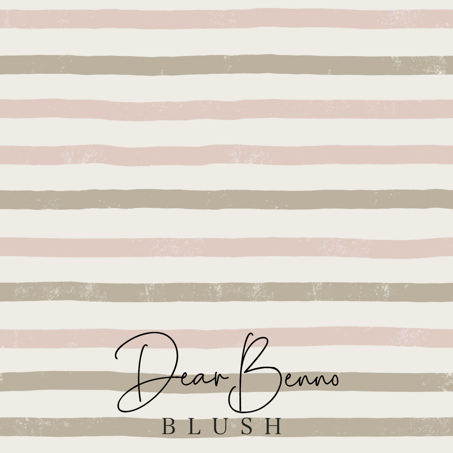 Combination design - Two Color Stripes on Cream