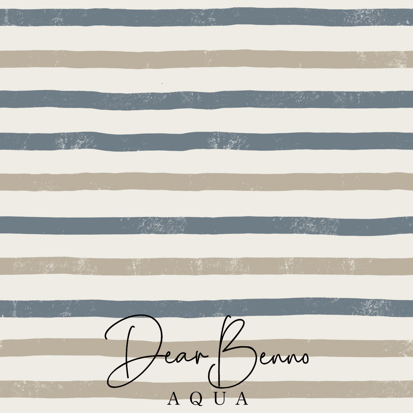 Combination design - Two Color Stripes on Cream