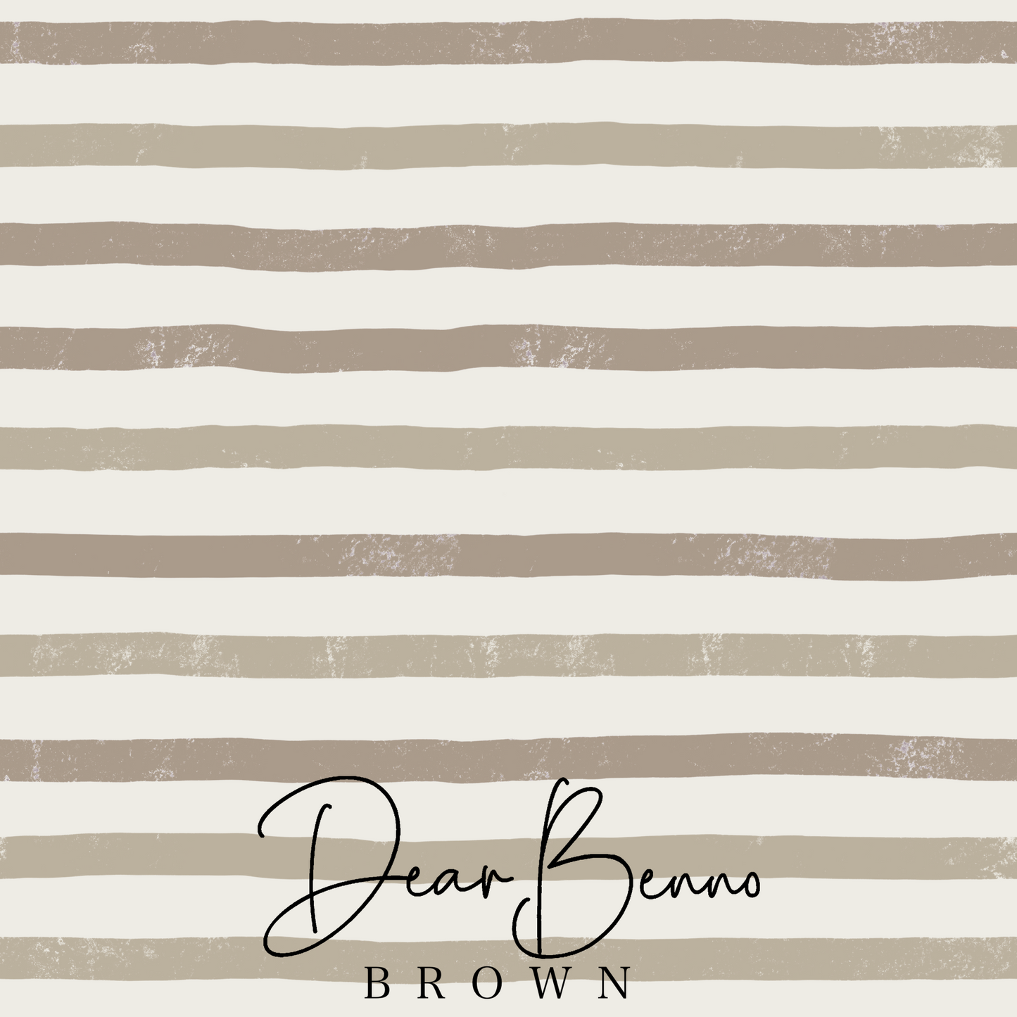 Combination design - Two Color Stripes on Cream