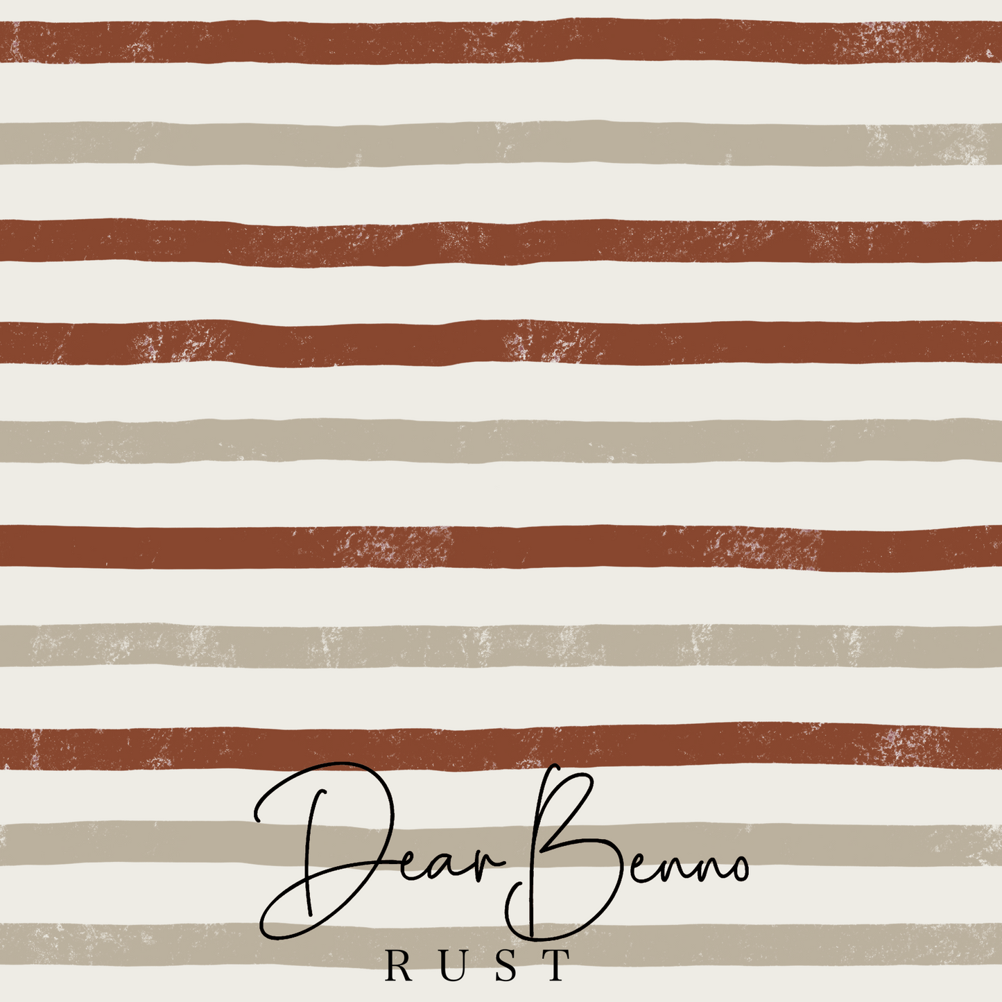 Combination design - Two Color Stripes on Cream