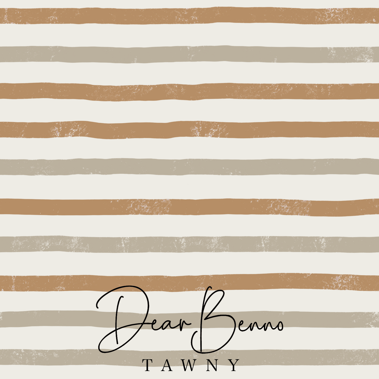 Combination design - Two Color Stripes on Cream