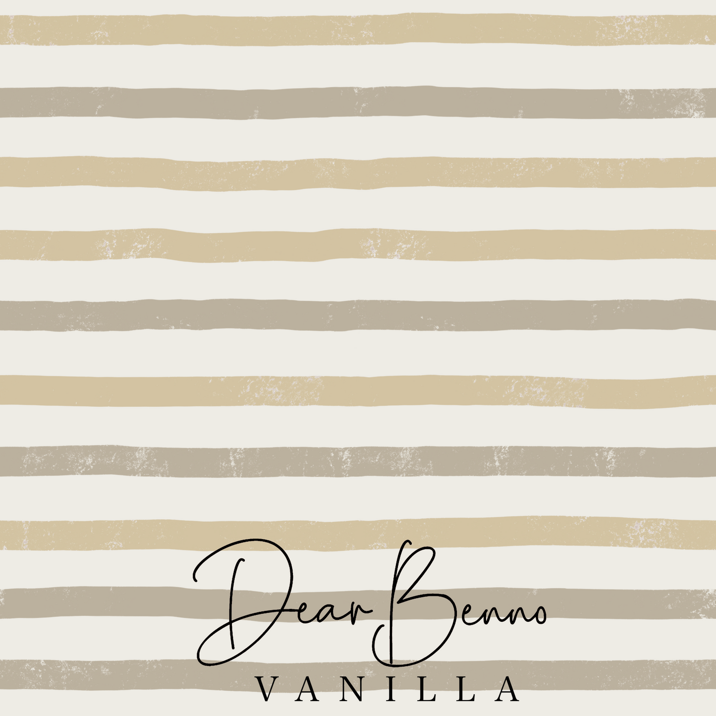 Combination design - Two Color Stripes on Cream
