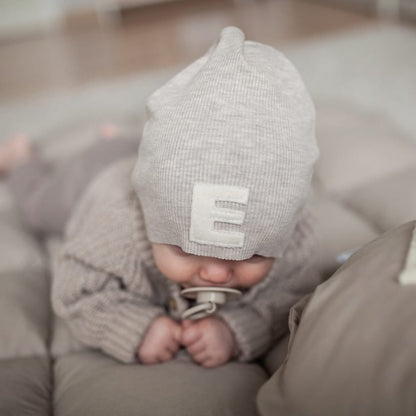 Frühling/Sommer Initialen Beanie für Kinder und Erwachsene