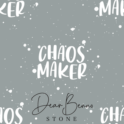 Fabric design "Chaos Maker" UNI not exclusive