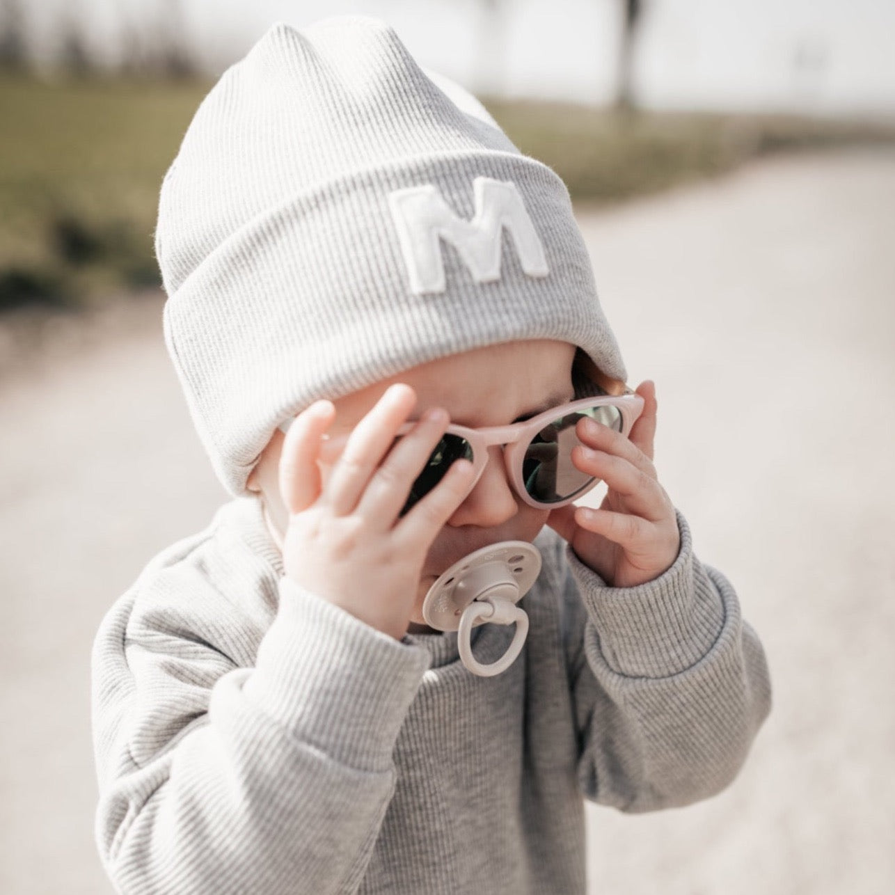 Initialen Beanie für Kinder und Erwachsene