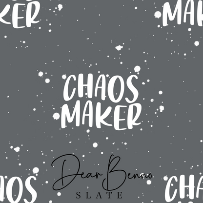 Fabric design "Chaos Maker" UNI not exclusive