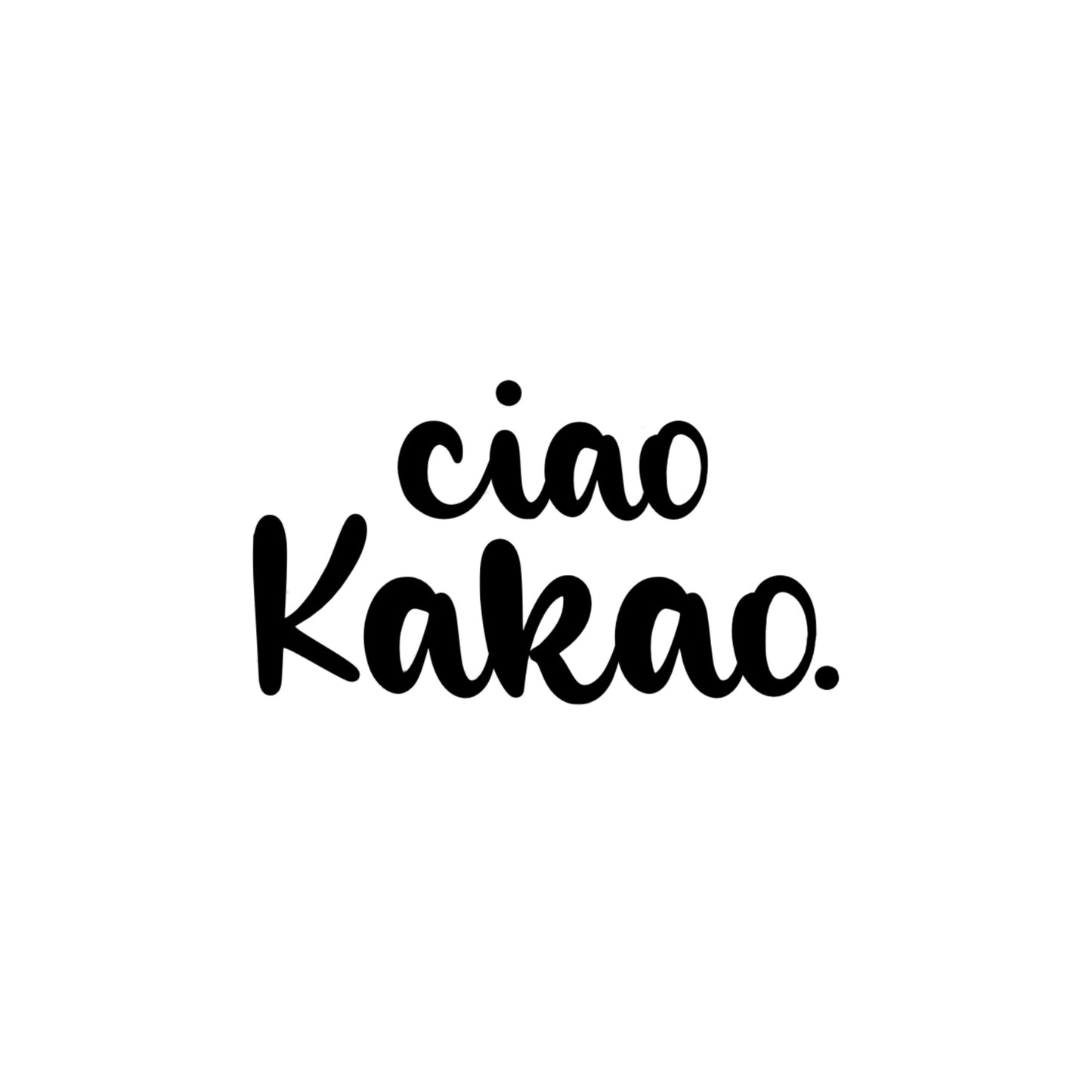 Ciao cocoa PNG file