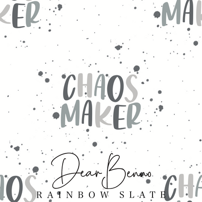 Stoffdesign „Chaos Maker“ RAINBOW nicht exklusiv