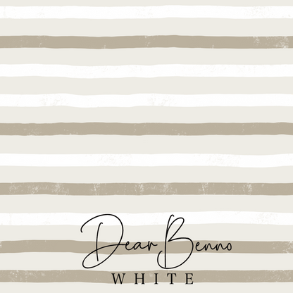 Combination design - Two Color Stripes on Cream